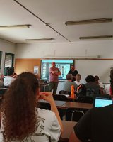 Sessió a la classe